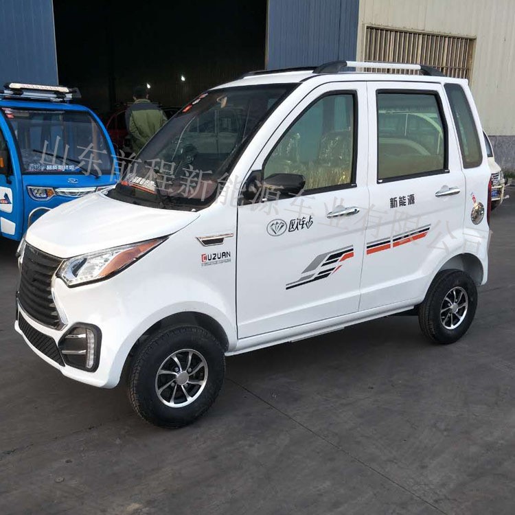 全封閉電動四輪車 家用電動轎車 成人載人電動四輪代步車批發(fā)