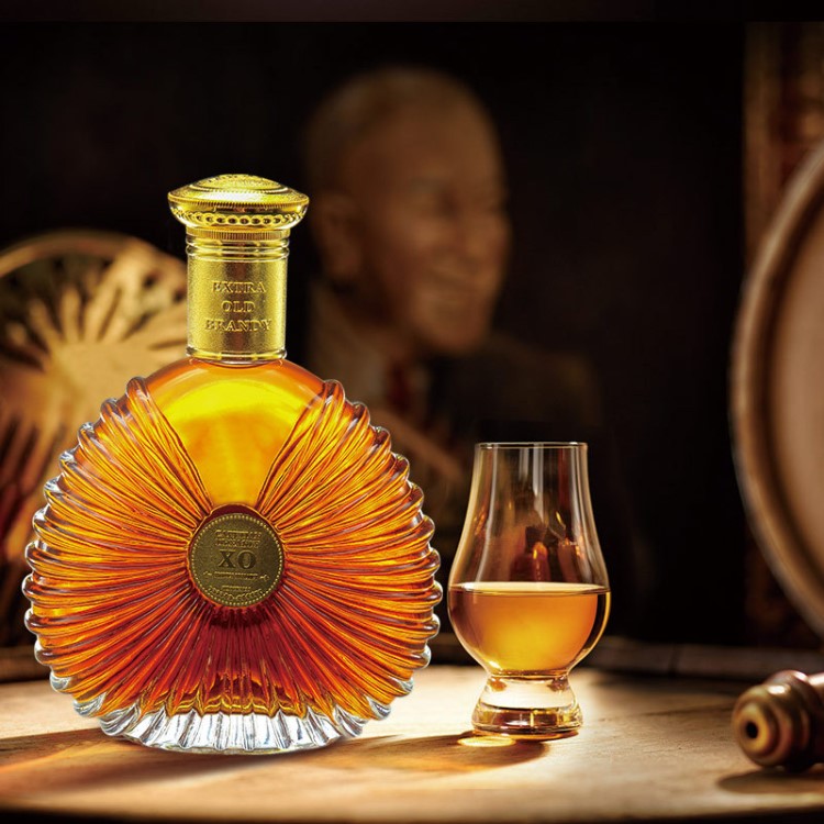 批发法国原瓶洋酒卡普卡佩朝珍藏xo白兰地烈酒精品礼盒