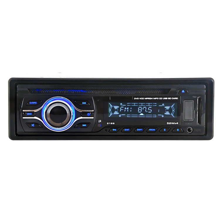 12V通用車載單錠DVD播放器車載CD機(jī)FM收音光碟播放量大優(yōu)惠2169