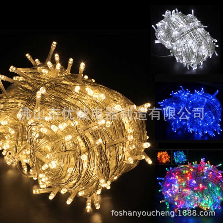 100LED10米低壓燈串圣誕燈彩燈8功能帶記憶PSE.CE.UL588.SAA