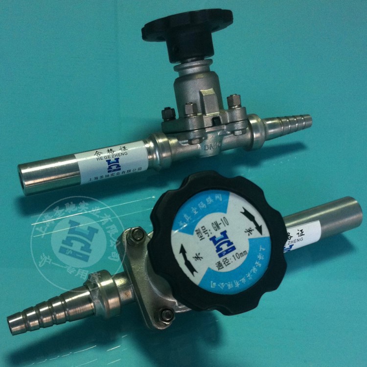 上海滬一 GM-50氟橡膠高真空隔膜閥插管隔膜閥