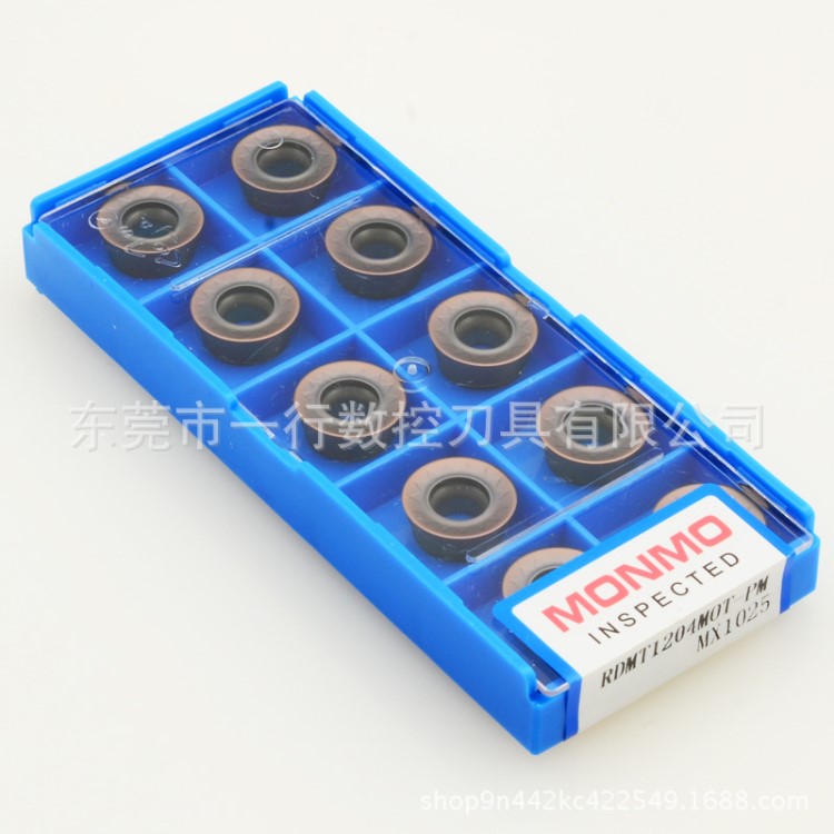 數控銑刀片 RD1204 R6刀粒 加工不銹鋼 加工模具鋼專用刀片 東莞