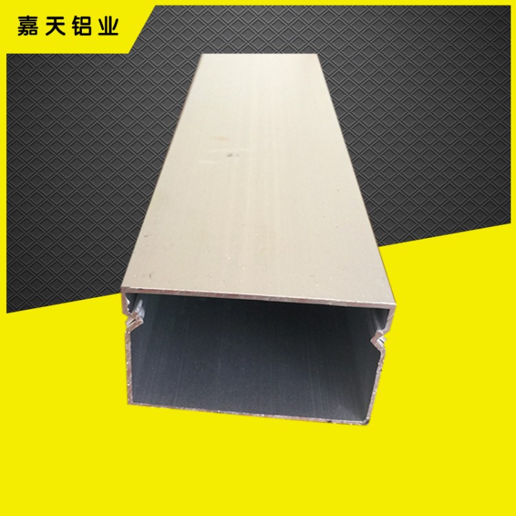 廠家直銷鋁合金型材布線線槽 各種鋁型材工鋁明裝地板線槽定制