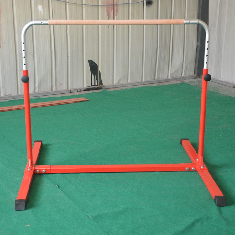 廠家直銷單杠可調(diào)節(jié)兒童體操單杠 室內(nèi)引體向上幼兒可升降低單杠