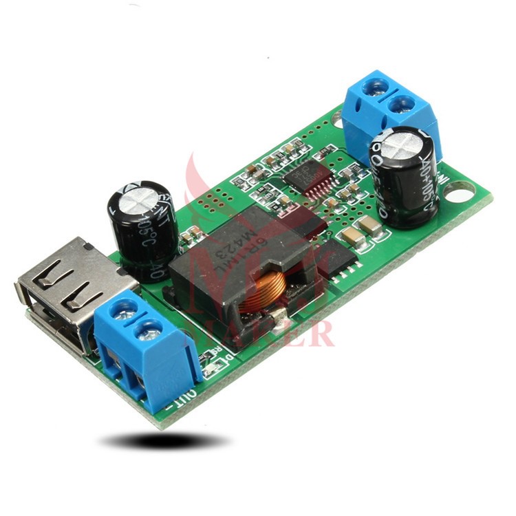 DC 降壓模塊9V/12V/24v/36V轉(zhuǎn)5V DCDC大功率車載穩(wěn)壓電源轉(zhuǎn)換器