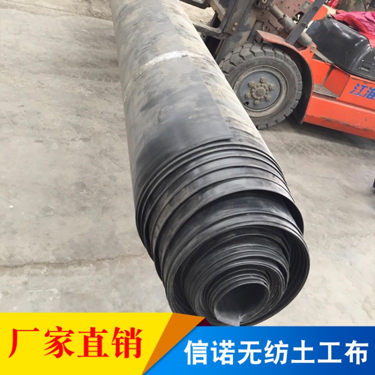 土工膜 HDPE EVA防水板光板黑色光面  廠家直銷 防水