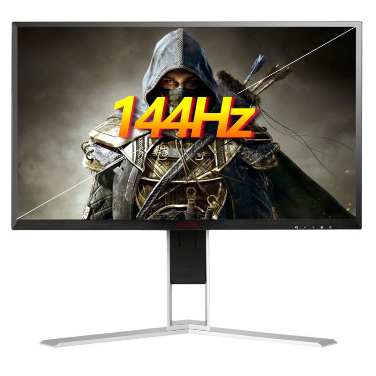 AOC AG271FX 27英寸游戲臺式電腦顯示器144hz電競吃雞ps4大屏