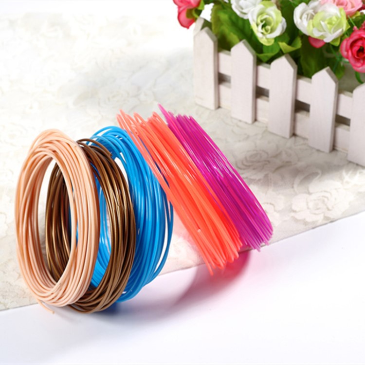 工廠源頭3d打印耗材材料 3D打印筆耗材PLA/ABS/低溫PCL線材1.75mm