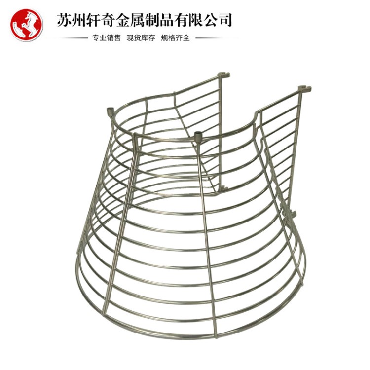 廠家加工定制食品機(jī)械防護(hù)罩 金屬線材五金加工彎曲成型