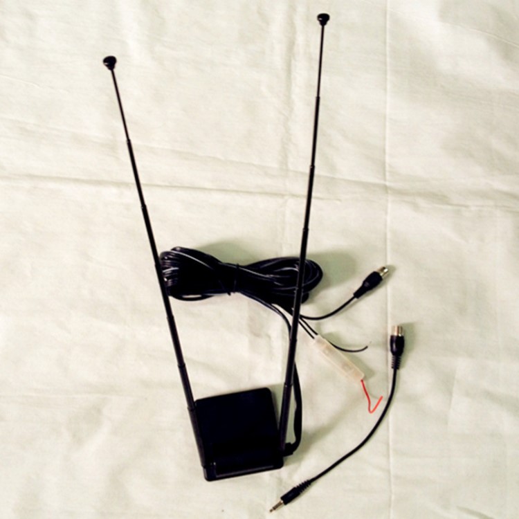 汽車內外置加裝信號放大天線 伸縮車載數字電視TV DVB-T天線