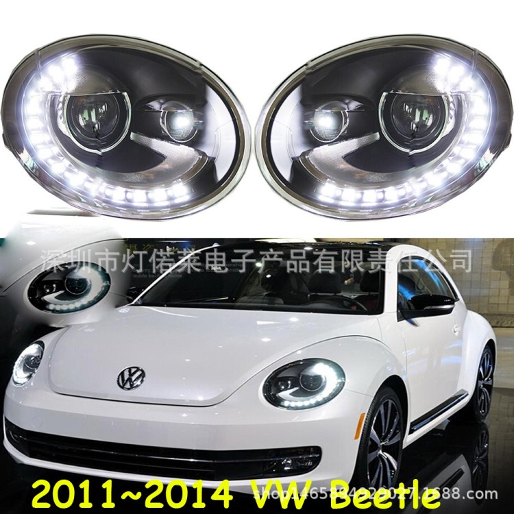 大眾甲殼蟲大燈，VW beetle, 甲殼蟲前照燈，日行燈，霧燈