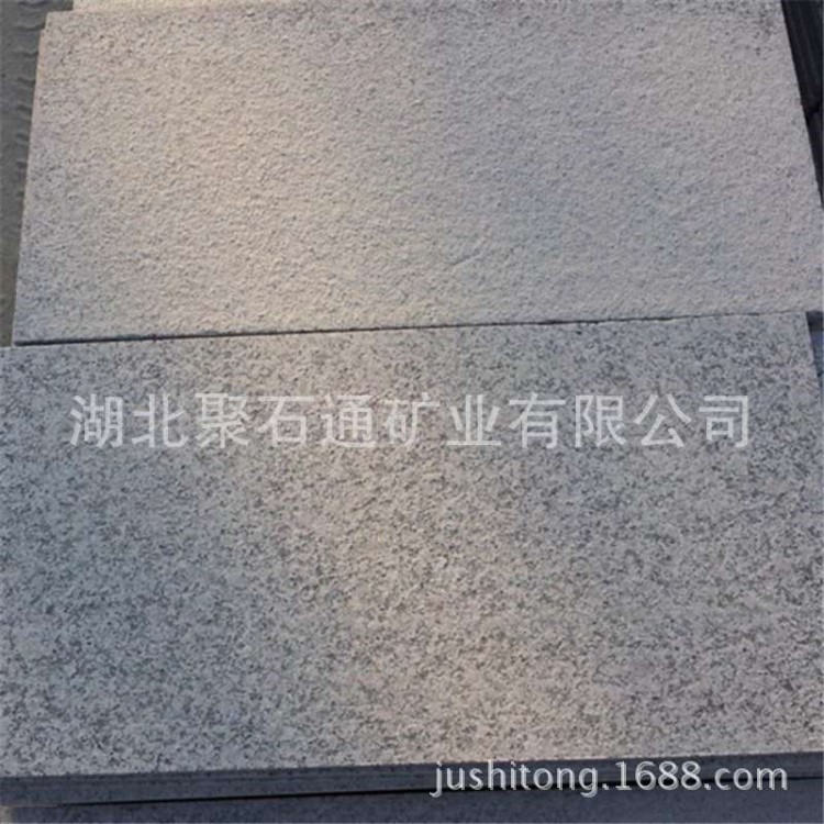 河南芝麻灰 芝麻灰石材 路沿石 火燒面 荔枝面