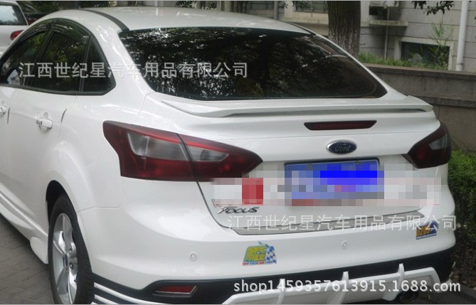 福特 三廂?？怂乖瓘S壓翼 ABS材料 新款?？怂?汽車專用改裝件