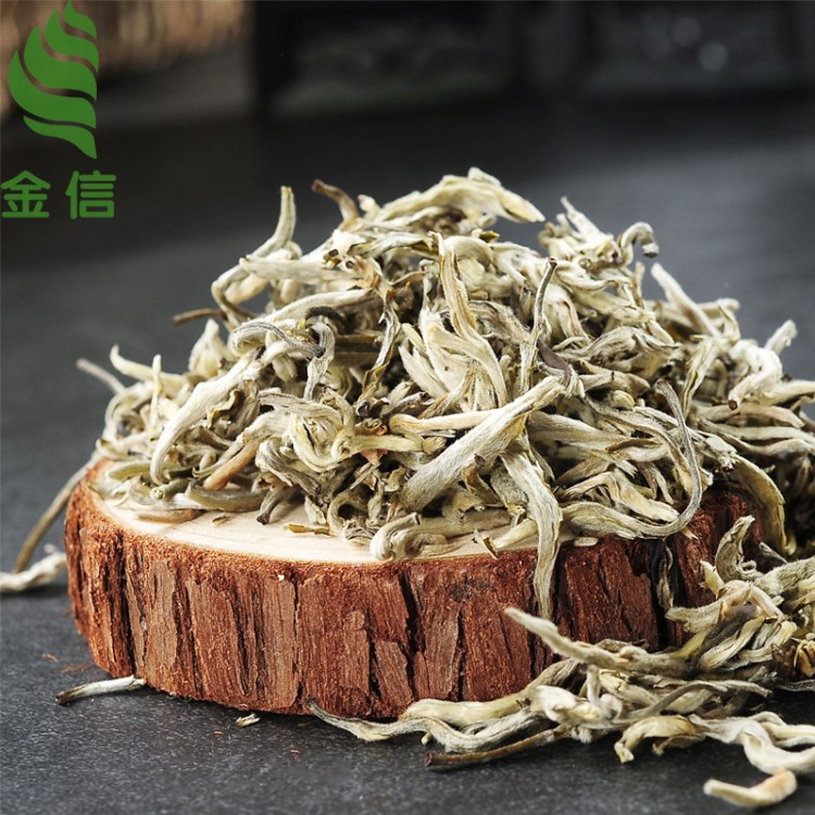 2019新茶金信广西横县茉莉花茶叶 定制款单芽茶绿茶 浓香白雪芽