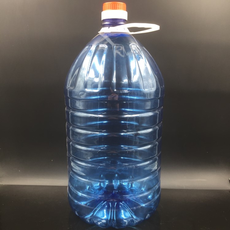 批发10L色拉油桶食用油壶20斤酒桶10升透明PET材质塑料瓶车小将桶