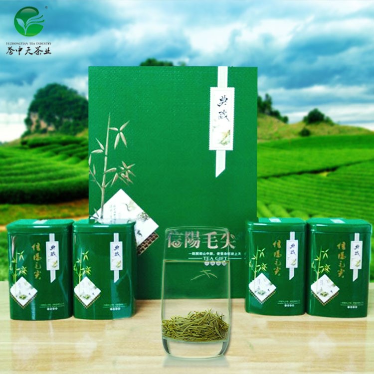 【譽中天茶業(yè) 】  毛尖禮盒   嫩芽  信陽毛尖  禮盒裝300g