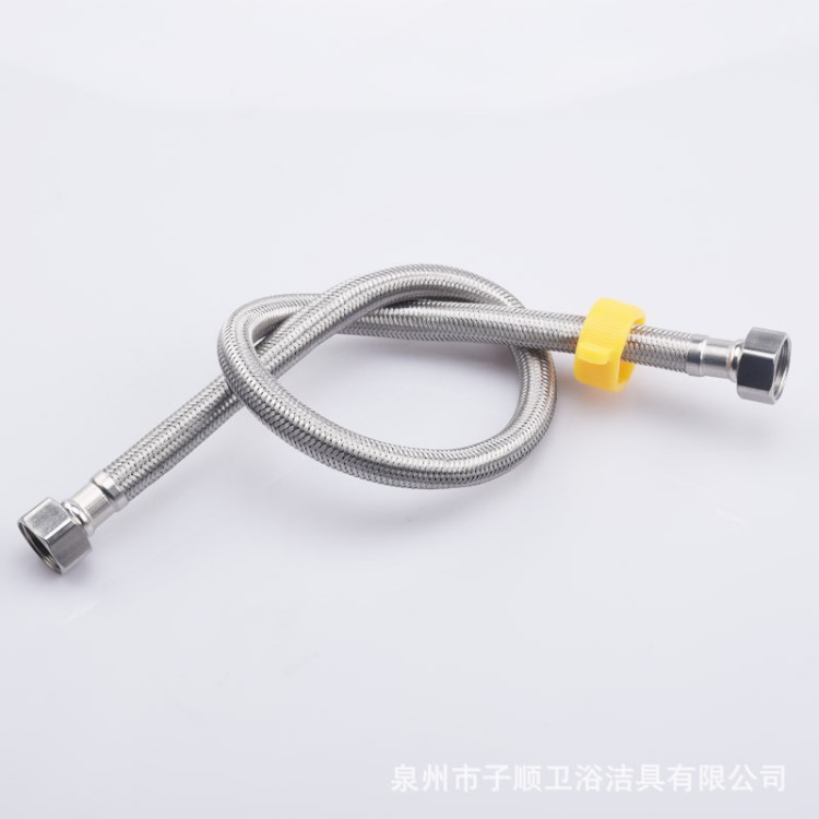 子順衛浴 臉盆龍頭304不銹鋼進水管水龍頭配件進水管衛浴配件