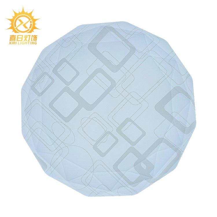 喜日批發LED吸頂燈亞克力鋁材客廳燈現代簡約方形吸頂燈圓形廠家