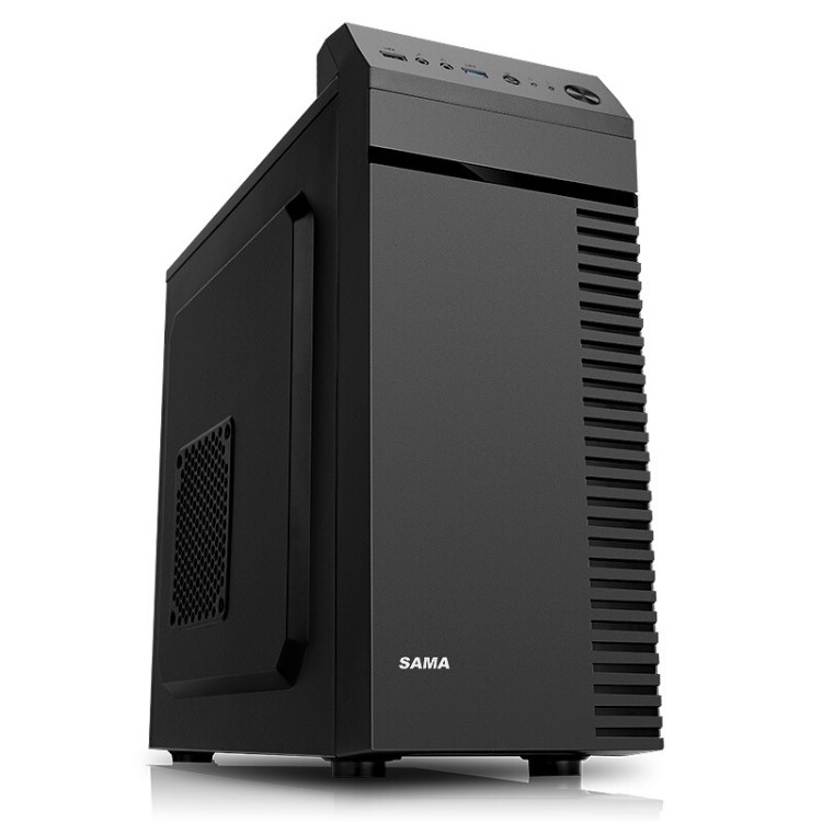 先馬（SAMA）商英（黑） 便攜式商務電腦小機箱 USB3.0/支持M-ATX