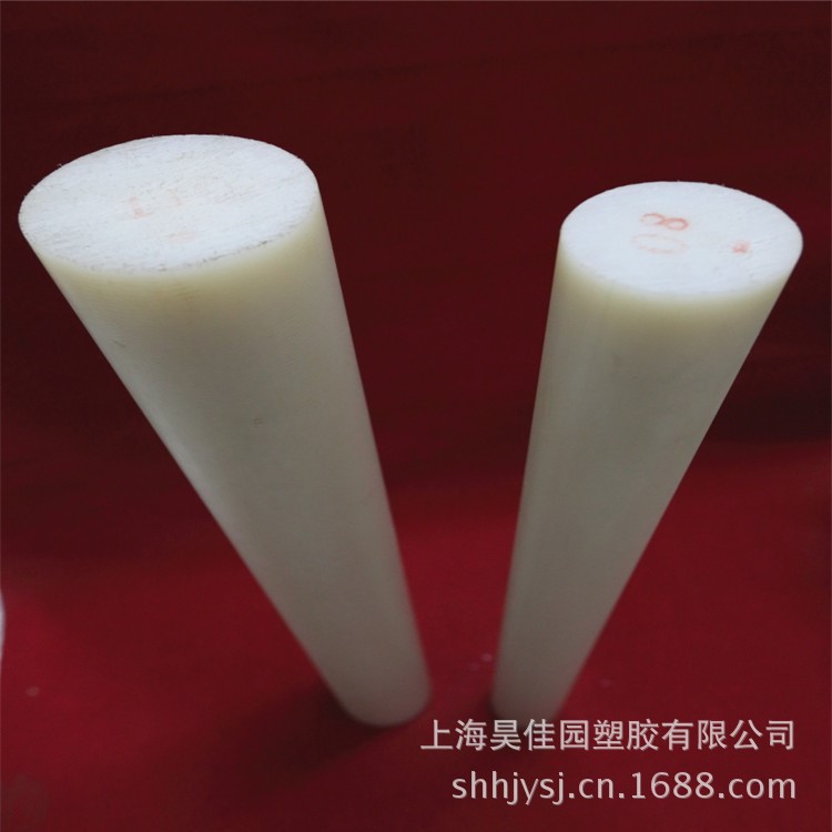 批發(fā)生產(chǎn)工程塑料棒1010尼龍棒 耐磨PA1010尼龍棒