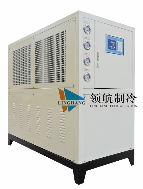 紹興工業(yè)冷水機廠家|10匹水冷箱式冷水機，風冷式箱體冷水機