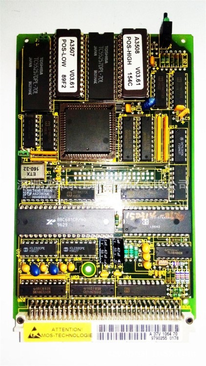 罗兰 ROLAND 印刷机电脑板通信电路板 A37V 1064 70 全新 质保1年