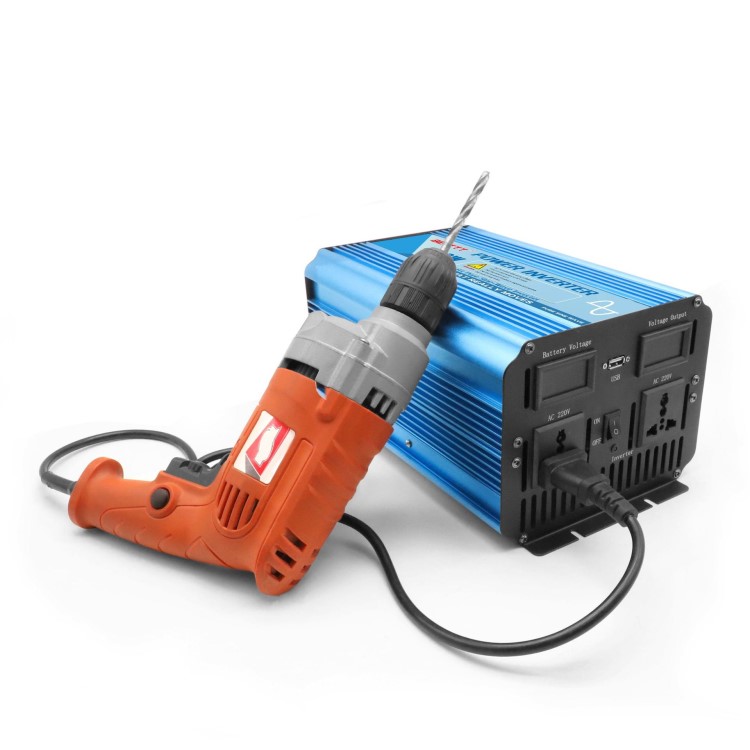廠家12V轉240V1500W弦波逆變器 車載電壓轉換器 離網電源
