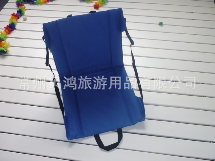 便攜戶外野營旅游折疊坐墊 帶靠背折疊椅 沙灘防潮墊 休閑燒烤