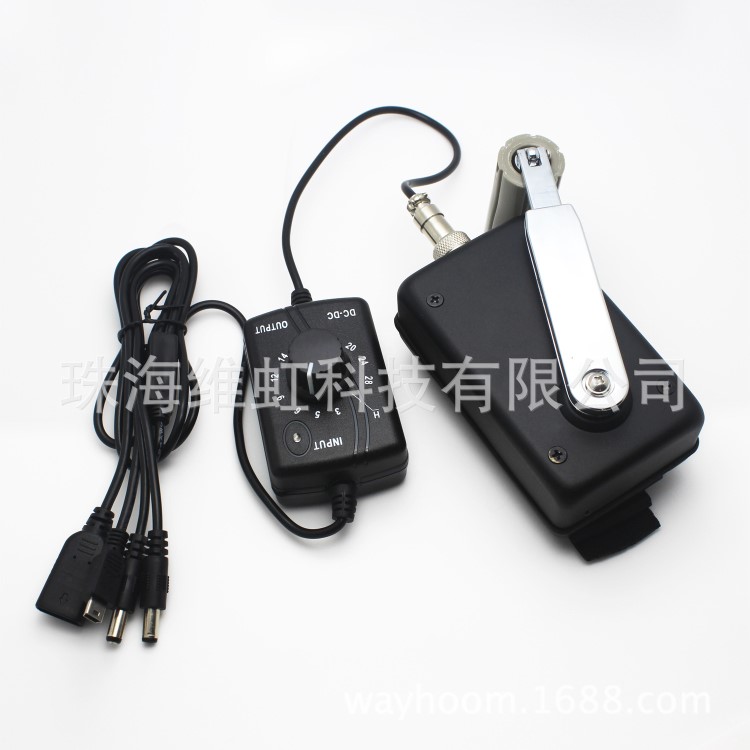 WAYHOOM手摇发电机 民用大功率30W/0-28V 手摇手机电脑户外充电