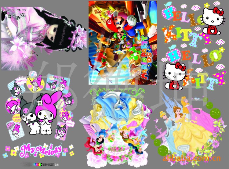 發泡平面燙畫 服裝T恤燙畫 燙圖