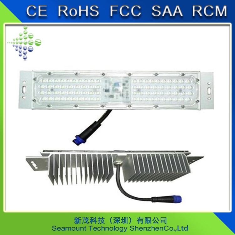 線性免驅(qū)動(dòng)國(guó)標(biāo)DOB LED路燈模組50W 高明流 50WLED路燈防水模組