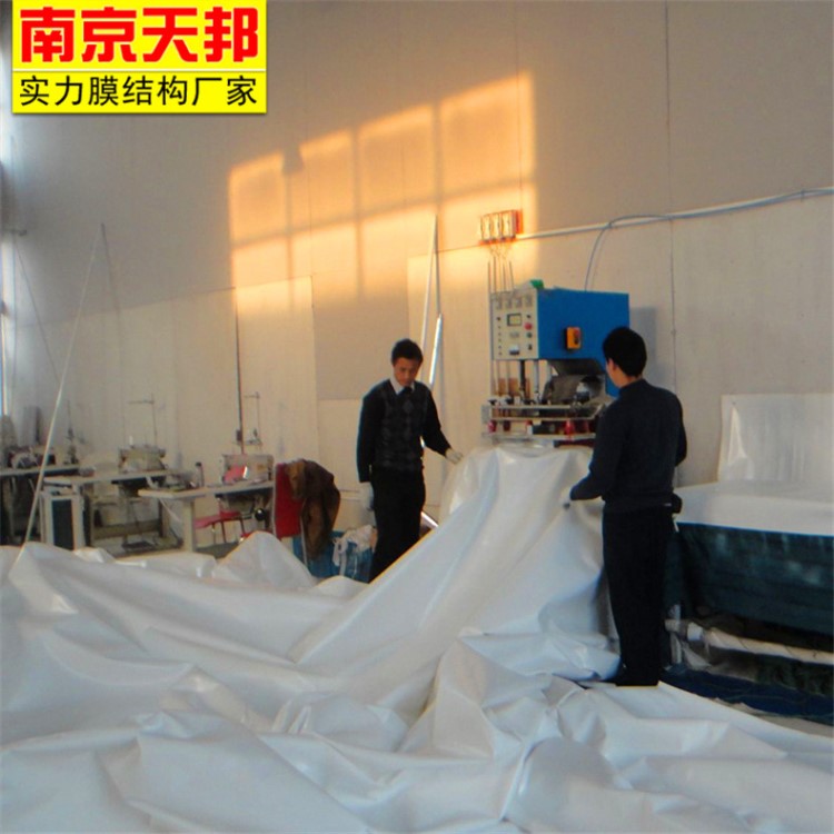景觀張拉膜設計裁剪 國產膜布加工批發 車棚膜安裝更換