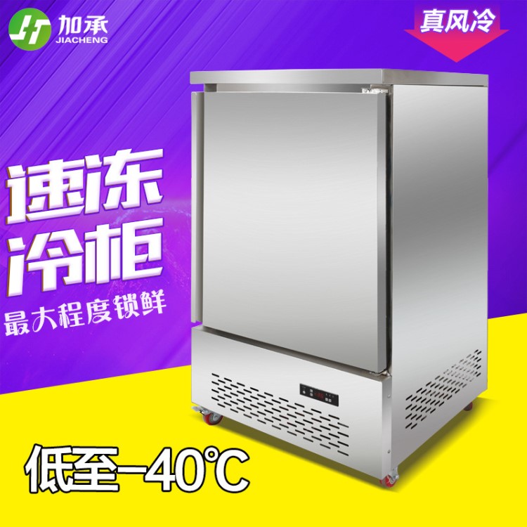 加承速凍柜小型商用-40度食品低溫冷凍柜海鮮水餃風冷急凍冰箱