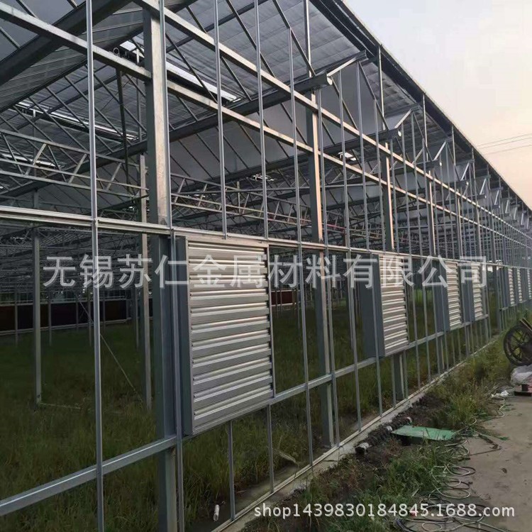 設(shè)計(jì)安裝連體大棚 養(yǎng)殖大棚 銀川智能溫室連棟玻璃棚
