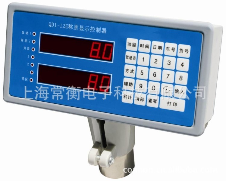 供應秋豪QDI-12E裝載機稱重顯示器 QDI-12E價格 維修稱重顯示器