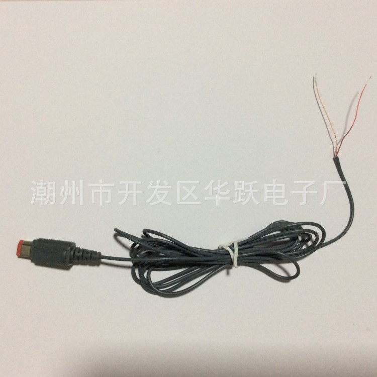 廠家直銷任天堂 游戲機(jī)WII u感應(yīng)器信號(hào)線延長(zhǎng)線灰色1.8M