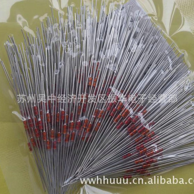 精品推薦環氧水滴頭熱敏電阻 黑色環氧頭熱敏電阻 直發器熱敏電阻