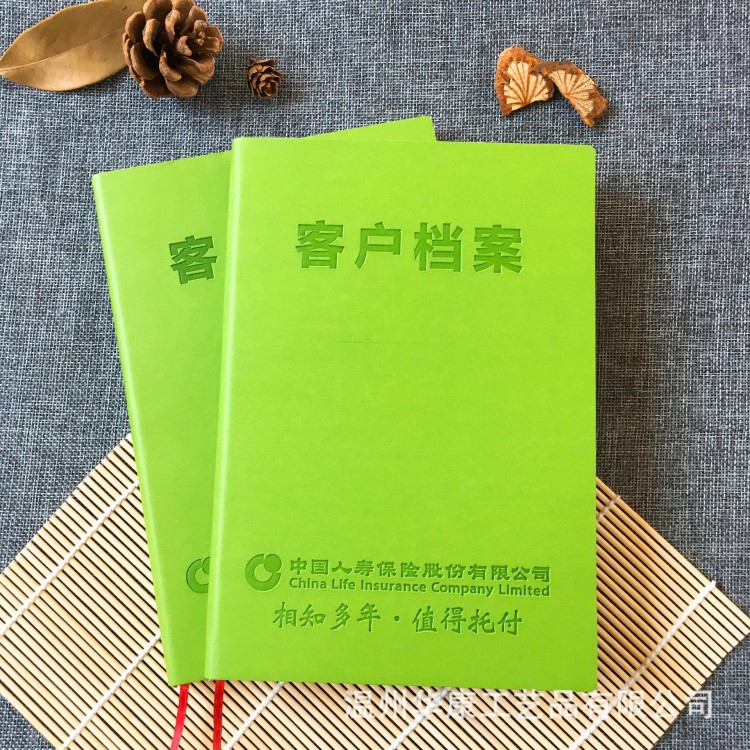 華康 保險(xiǎn)本子人壽客戶檔案 保險(xiǎn)從業(yè)手冊(cè) PU本子