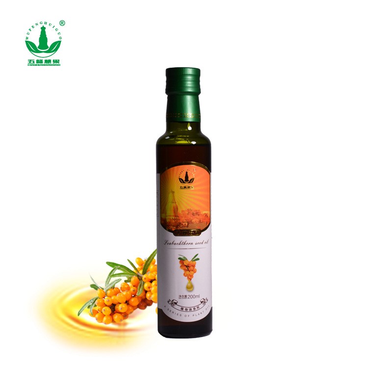 五峰慧果沙棘籽油沙棘籽油瓶装200ml沙棘籽油超临界萃取