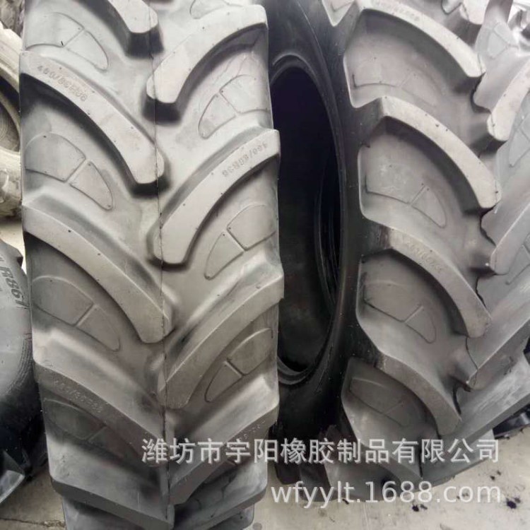 玲瓏460/85R38（18.4R38農(nóng)用鋼絲胎  拖拉機輪胎18.4-38