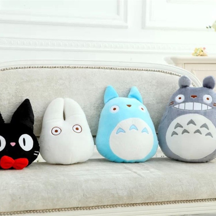 龍貓家族靠墊 可愛卡通龍貓動漫周邊抱枕創(chuàng)意沙發(fā)靠枕 批發(fā)