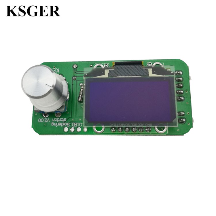 T12焊臺STM32 OLED電烙鐵溫度控制板焊接DIY焊嘴工具