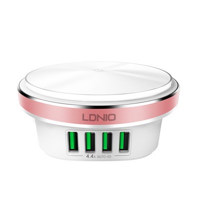 LDNIO 手機(jī)充電器 數(shù)碼配件四USB轉(zhuǎn)接充電器 A4406