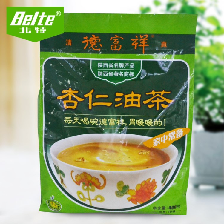 德富祥油茶400g德福祥陜西特產(chǎn)油茶清真食品五仁甜五仁咸杏仁牛骨