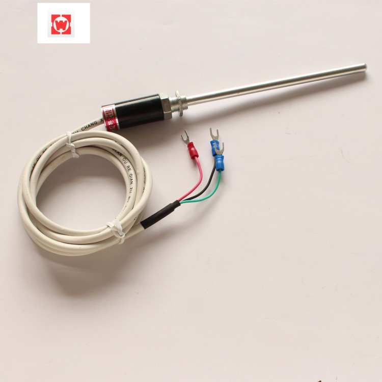 廠家直銷K型熱電偶探頭pt100溫度傳感器批發(fā)可非標定制測溫儀