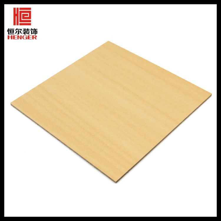 2.7mm胡桃木飾面密度板三胺相框收納盒板材Melamine Board裝飾板