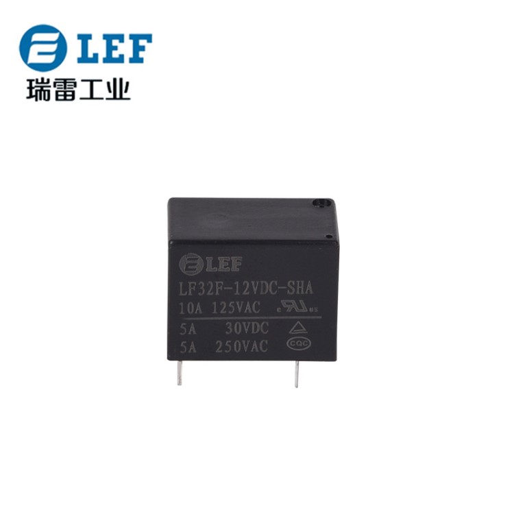 HF32F雷福鑫生產LF32F電磁繼電器 4腳10A常開繼電器加工定制