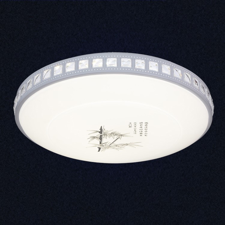 LED臥室吸頂燈鏤空 扣珠鐵藝簡約現(xiàn)代客廳臥室客房led鏤空吸頂燈