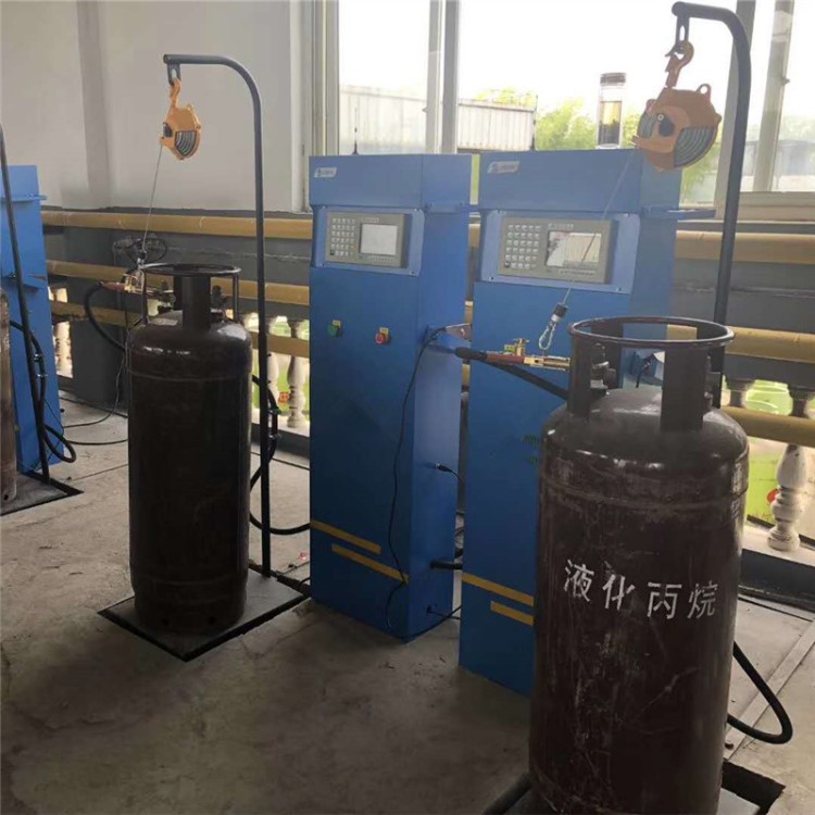 液化氣定量充裝灌裝設備 液化氣自動充裝電子秤 智能充裝秤