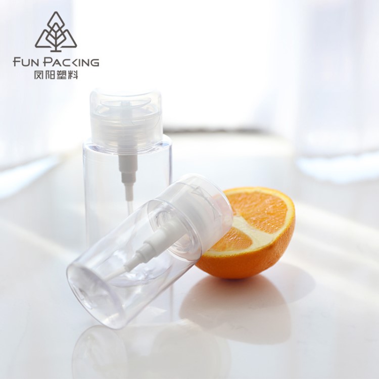 現(xiàn)貨PETG壓取瓶100ml 按壓型卸妝油爽膚水化妝水瓶  化妝品分裝瓶